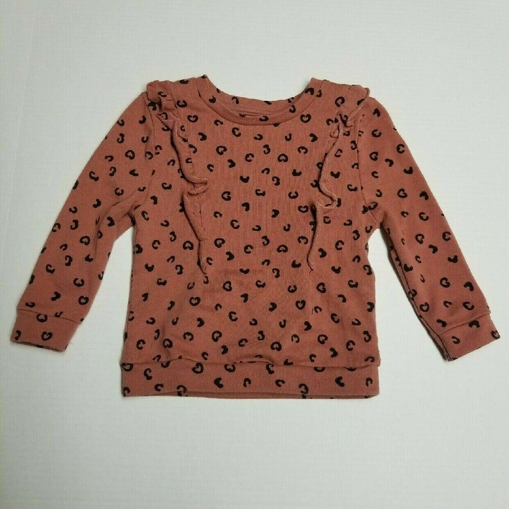 Leopard Print Sweatshirt | Girls 3T